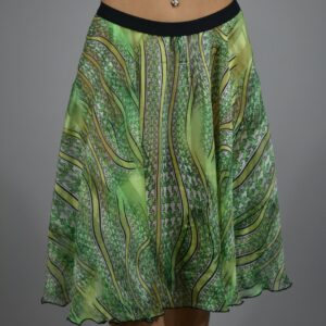 Skirt LiLu Green Paisley Elastic - skirt-lilu-green-paisley-elastic-01.jpg
